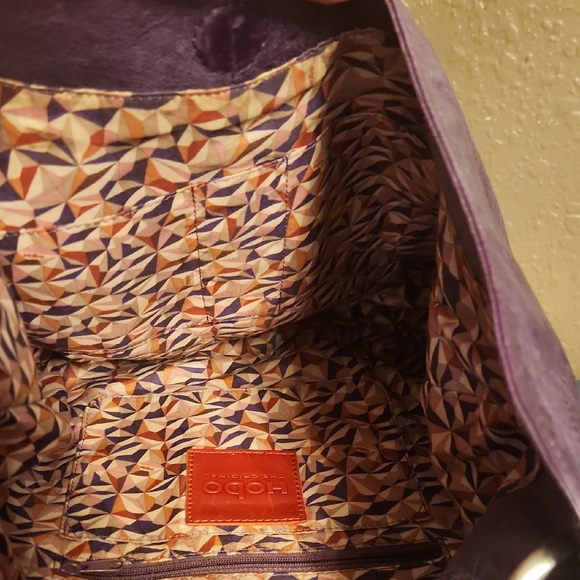 HOBO Purple Leather Hobo Bag - Picture 8 of 11